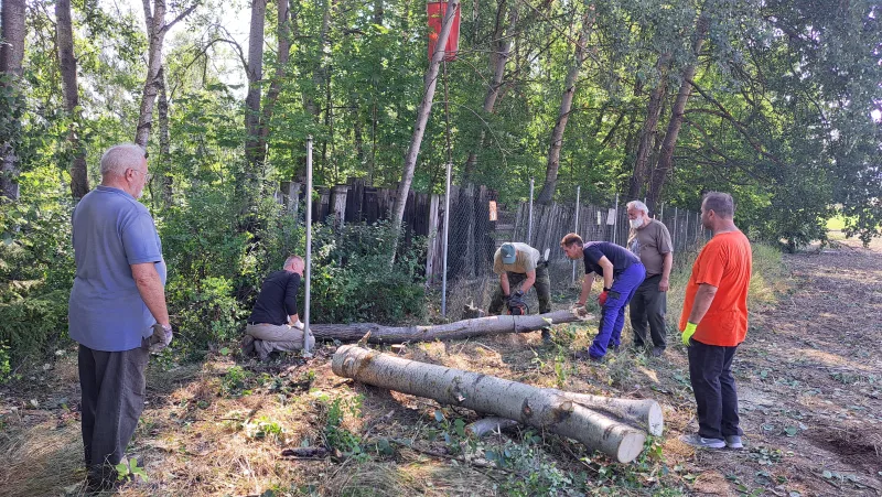 Odstraňování zlomeních stromů 8.8.2026